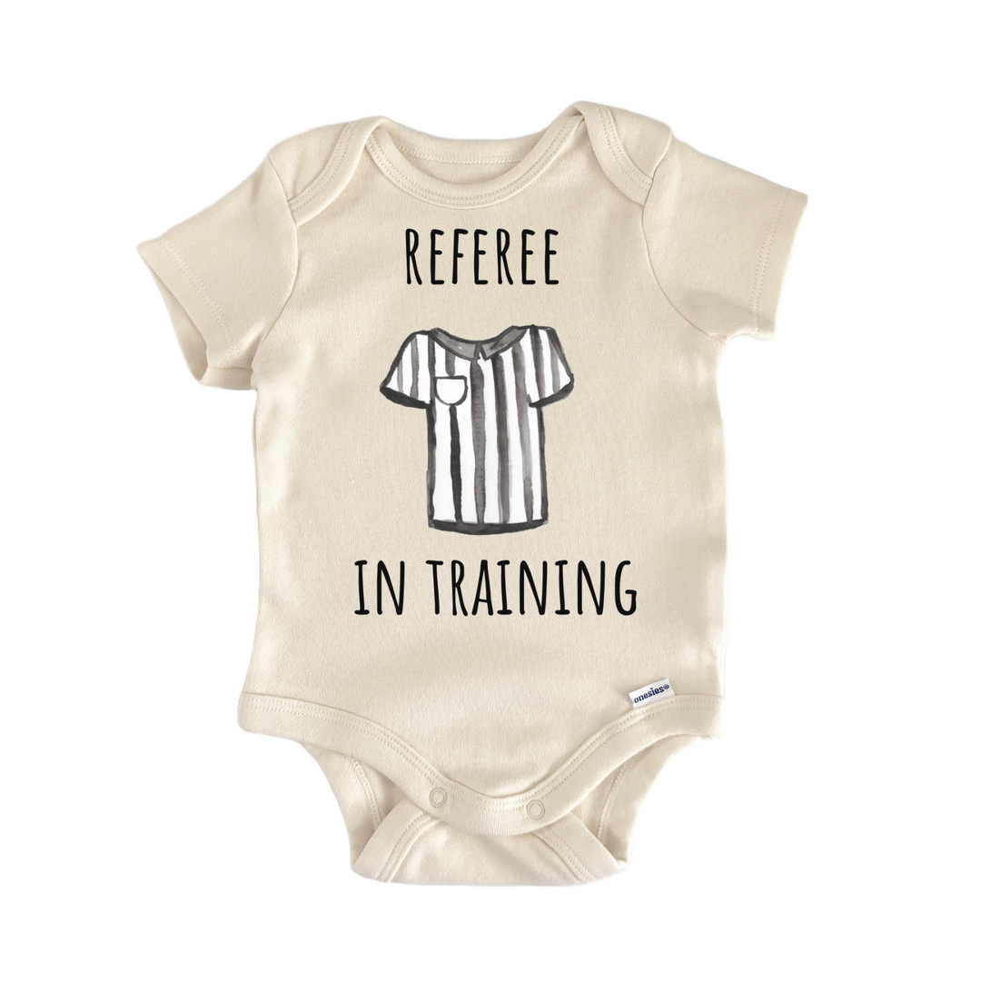 Referee In Training Sports Baby Gift Baby Bodysuit
