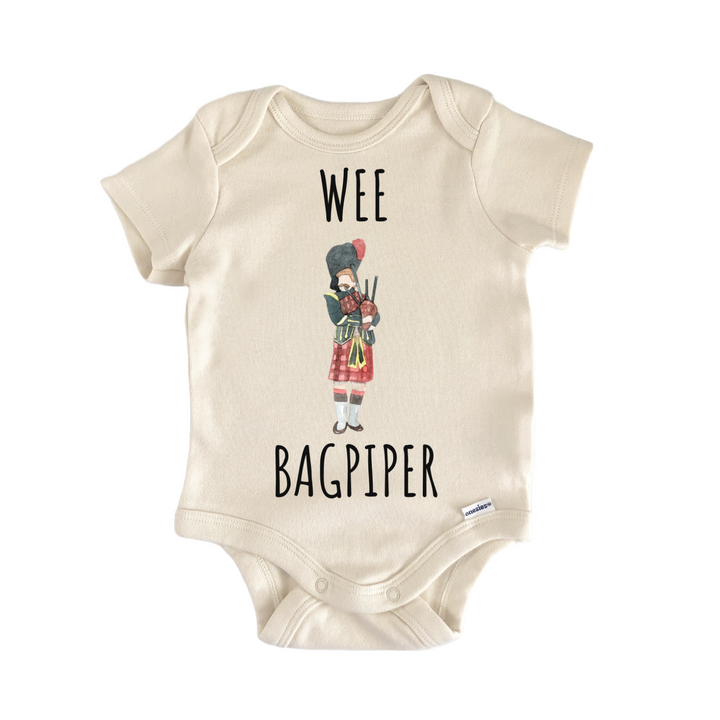 Bagpiper Bagpipes Scotland Baby Gift Baby Onesie®