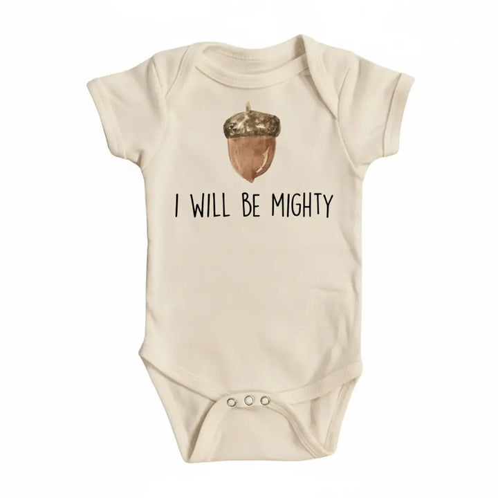 Acorn Oak Tree - Baby Boy Girl Clothes Infant Onesie® Funny Cute Newborn GS1  Funny Cute Onesie® | North Fork Forager LLC
