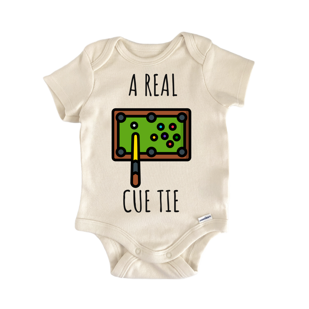 Pool Table Billiards Cue Baby Gift Baby Onesie®