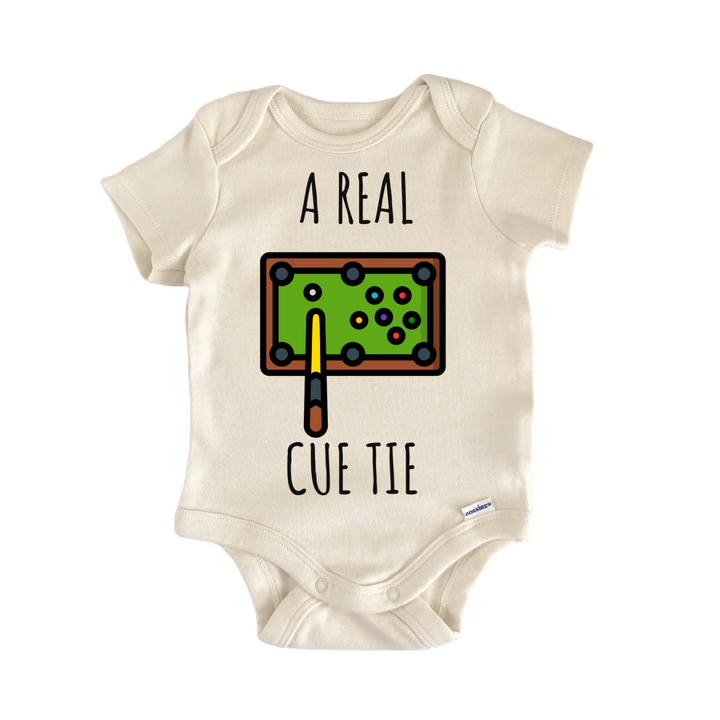 Pool Table Billiards Cue Baby Gift Baby Onesie®