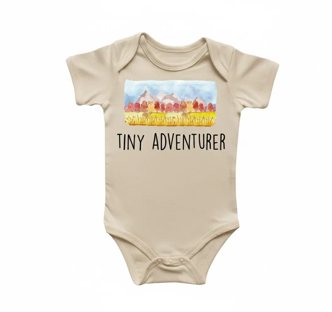 Fall Adventure - Baby Boy Girl Clothes Infant Bodysuit Funny Cute Newborn  Funny Cute Onesie® | North Fork Forager LLC