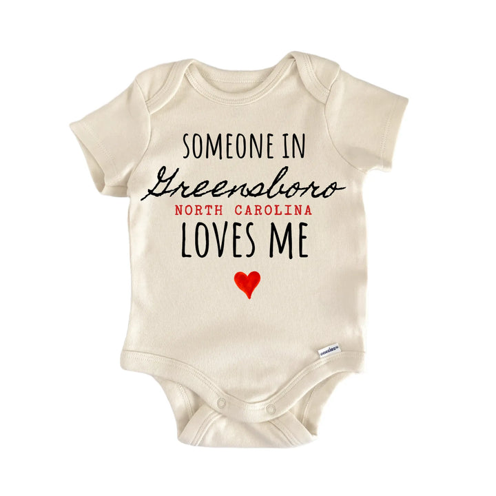 Greensboro North Carolina Baby Gift Baby Bodysuit