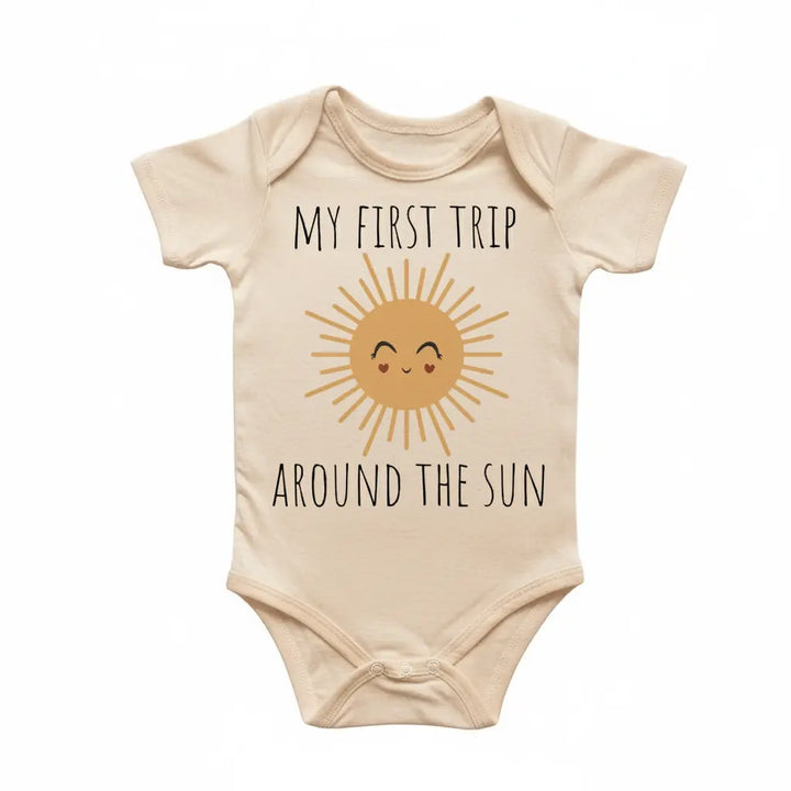 1st Birthday Sun - Baby Boy Girl Clothes Infant Bodysuit Funny Cute Newborn  Funny Cute Onesie® | North Fork Forager LLC