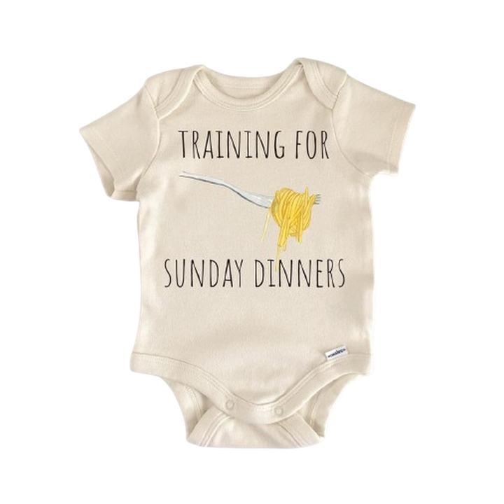 Italian Italy Pasta - Baby Boy Girl Clothes Infant Bodysuit Funny Cute Newborn  Funny Cute Onesie® | North Fork Forager LLC