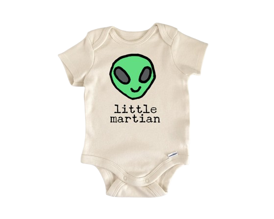 Alien Onesie® - Baby Boy Girl Clothes Infant Bodysuit Funny Cute Newborn