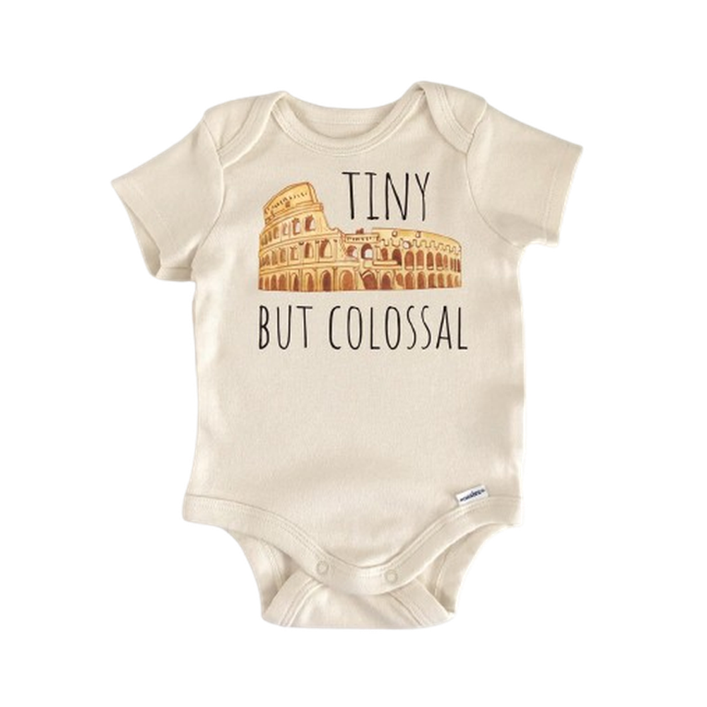 Italy Coliseum Italian - Baby Boy Girl Clothes Infant Bodysuit Funny Cute Newborn  Funny Cute Onesie® | North Fork Forager LLC
