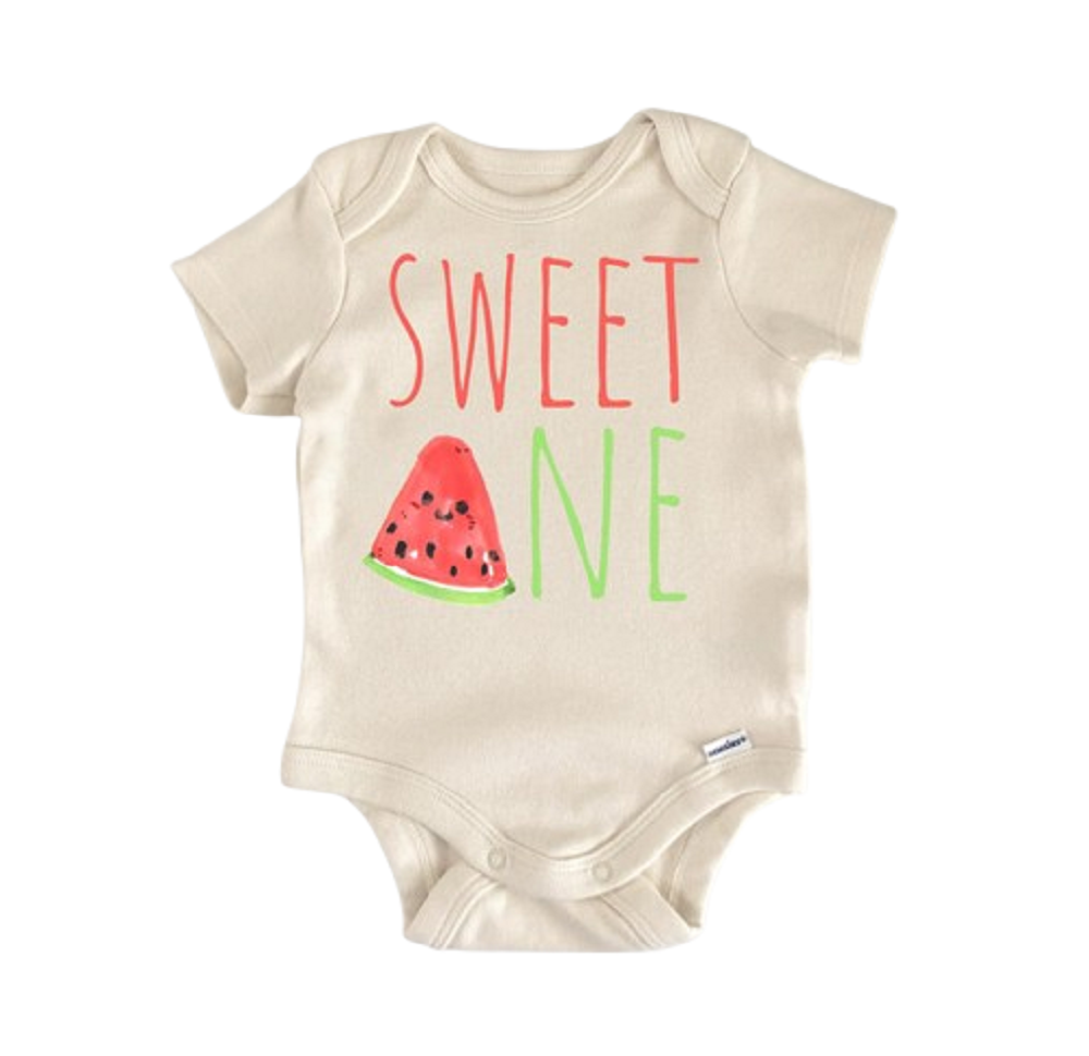 Watermelon Fruit 1st Birthday - Baby Boy Girl Clothes Infant Bodysuit Funny