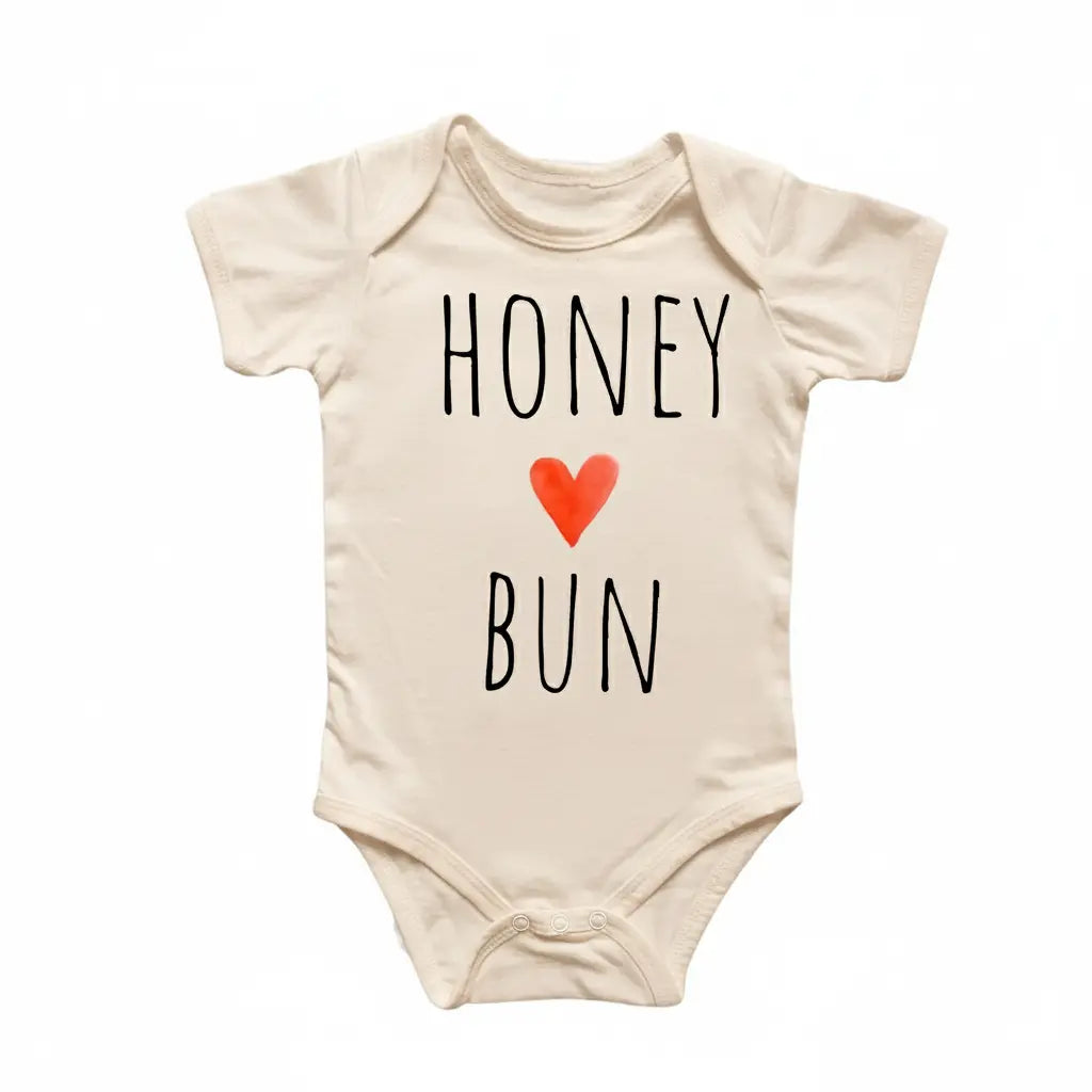 Honey Buns - Baby Boy Girl Clothes Infant Bodysuit Funny Cute Newborn  Funny Cute Onesie® | North Fork Forager LLC
