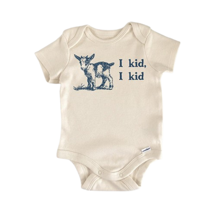 Goat Farm Animal - Baby Boy Girl Clothes Infant Bodysuit Funny Cute Newborn  Funny Cute Onesie® | North Fork Forager LLC