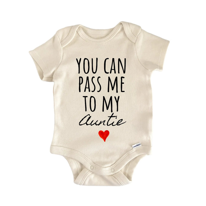 Auntie Announcement Baby Gift Baby Bodysuit