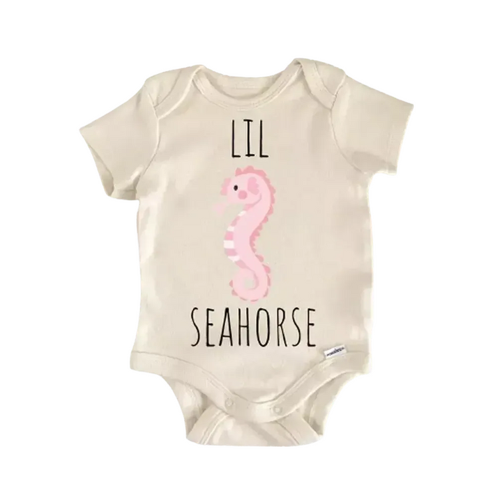 Seahorse Sea Horse Ocean - Baby Boy Girl Clothes Infant Bodysuit Funny Cute Newborn  Funny Cute Onesie® | North Fork Forager LLC