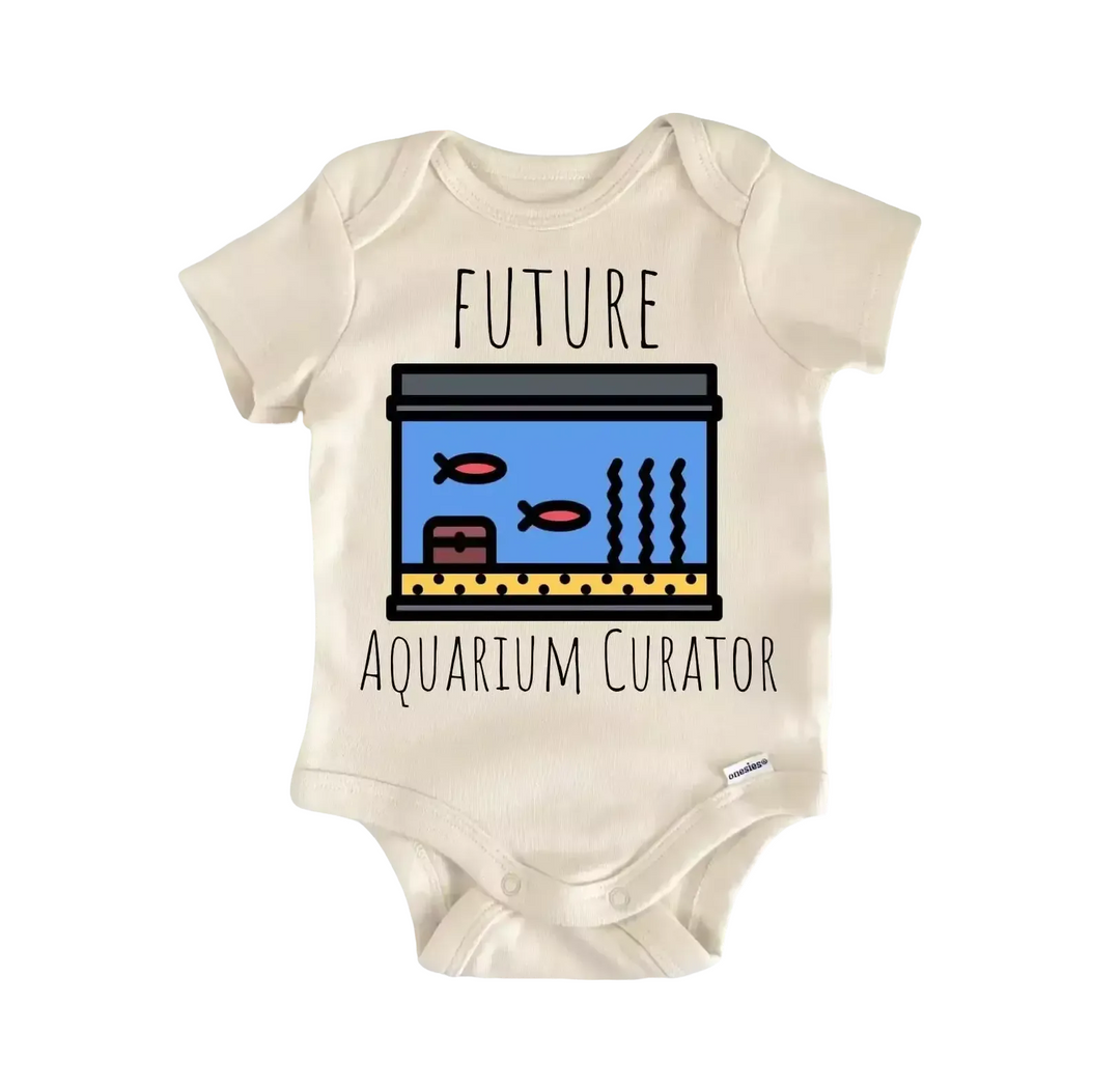 Aquarium - Baby Boy Girl Clothes Infant Bodysuit Funny Cute  Funny Cute Onesie® | North Fork Forager LLC