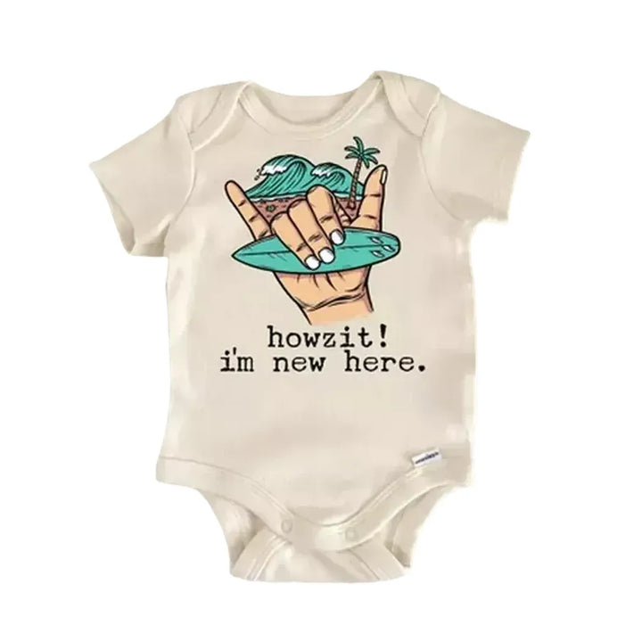 Hawaii Shaka - Baby Boy Girl Clothes Infant Onesie® Funny Cute Newborn GS1  Funny Cute Onesie® | North Fork Forager LLC