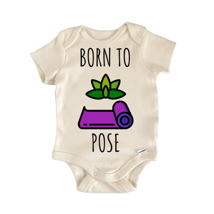 Yoga Pose Lotus Baby Gift Baby Onesie®
