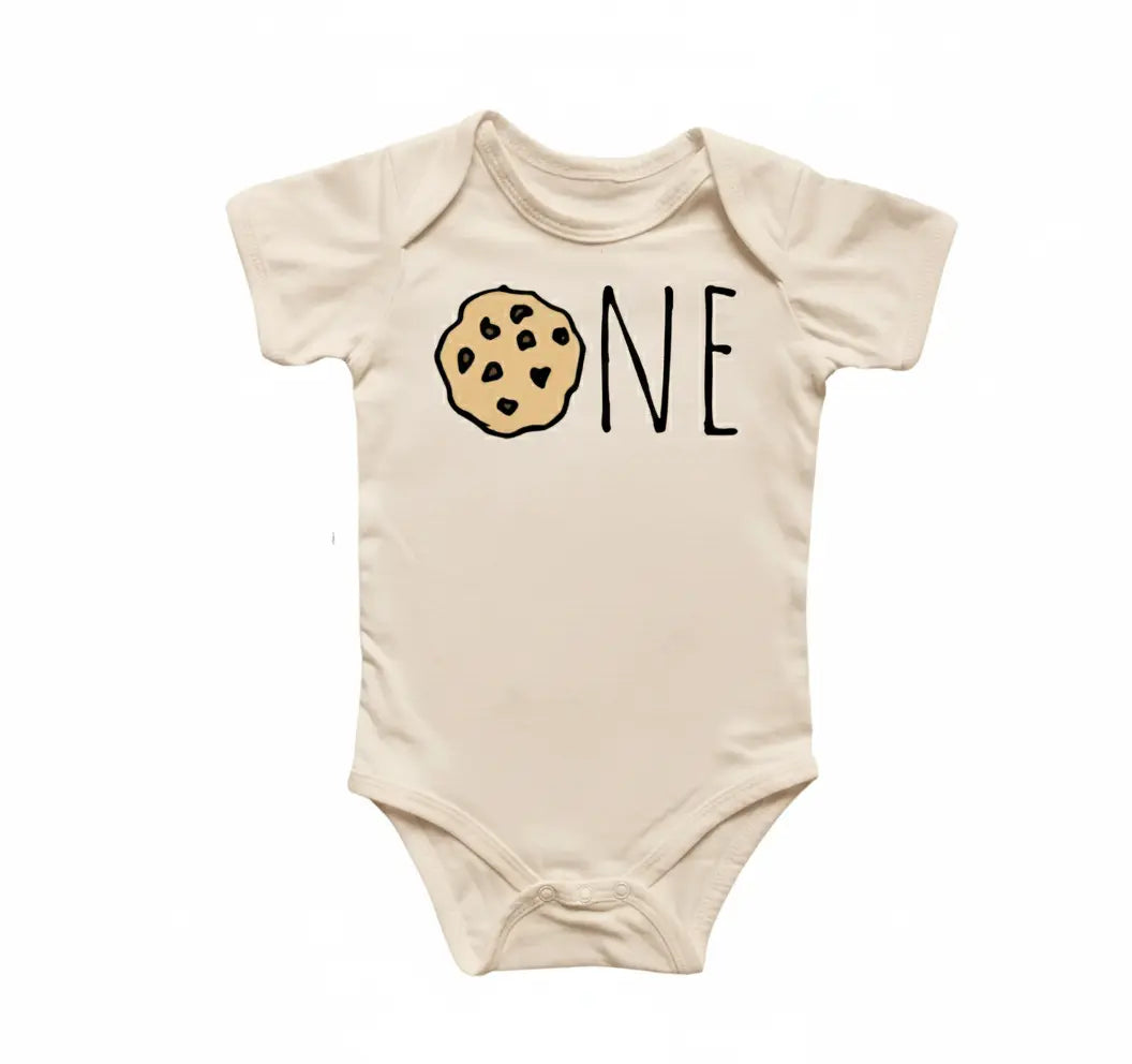 Sweet One Cookie Birthday - Baby Boy Girl Clothes Infant Onesie® Funny Cute Newborn 2 GS1  Funny Cute Onesie® | North Fork Forager LLC