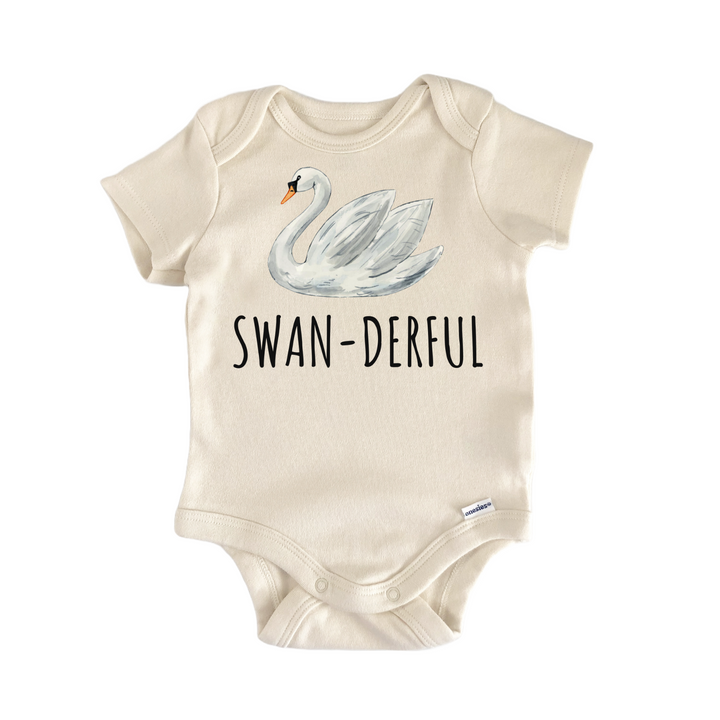 Swan Goose Lake Bird Baby Gift Baby Onesie®