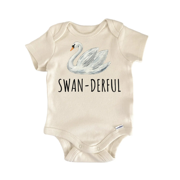 Swan Goose Lake Bird Baby Gift Baby Bodysuit