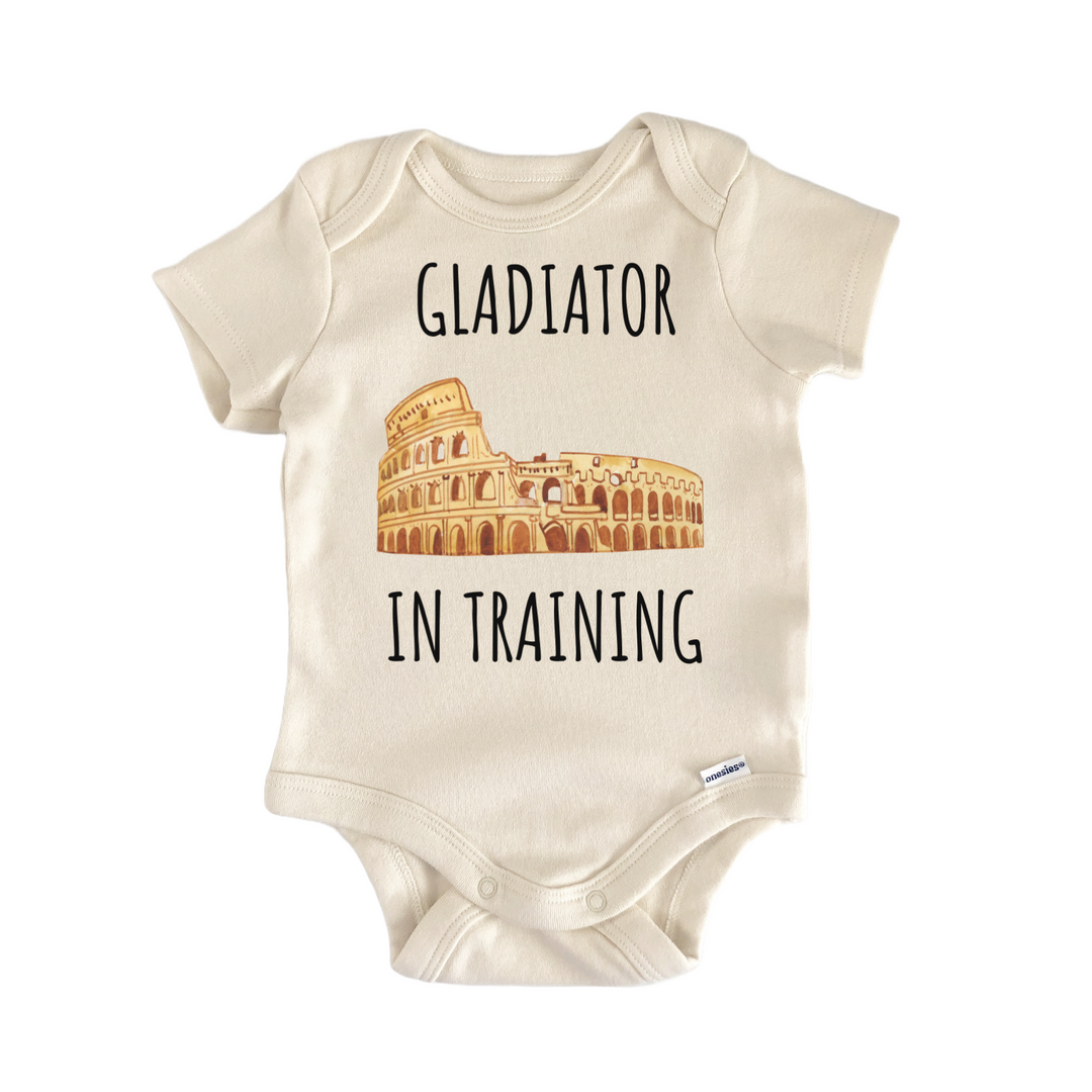Rome Colosseum Gladiator Italy Baby Gift Baby Onesie®