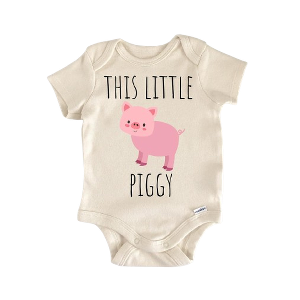 Pig Bacon Farm Ham - Baby Boy Girl Clothes Infant Bodysuit Funny Cute Newborn  Funny Cute Onesie® | North Fork Forager LLC