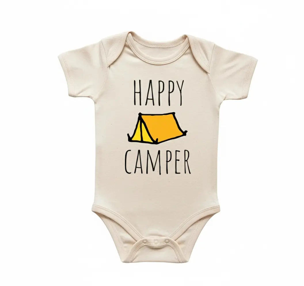 Camping Tent - Baby Boy Girl Clothes Infant Bodysuit Funny Cute Newborn  Funny Cute Onesie® | North Fork Forager LLC