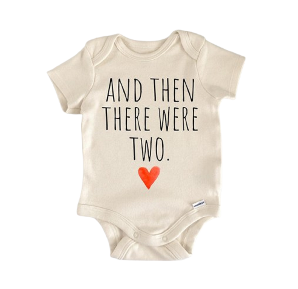 2nd Baby Pregnancy Announcement - Baby Boy Girl Clothes Infant Bodysuit Funny Cute  Funny Cute Onesie® | North Fork Forager LLC