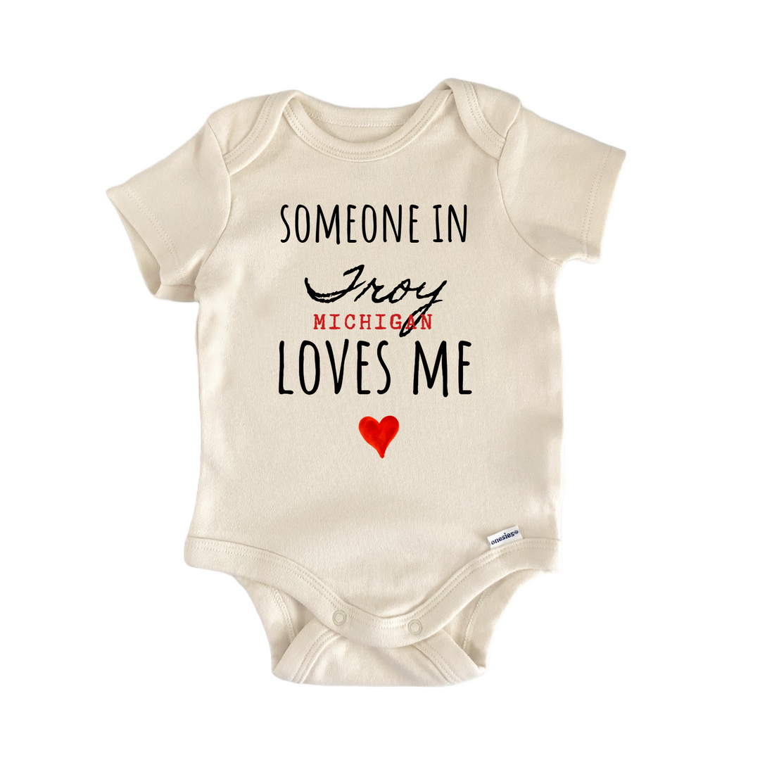 Troy Michigan Baby Gift Baby Onesie®