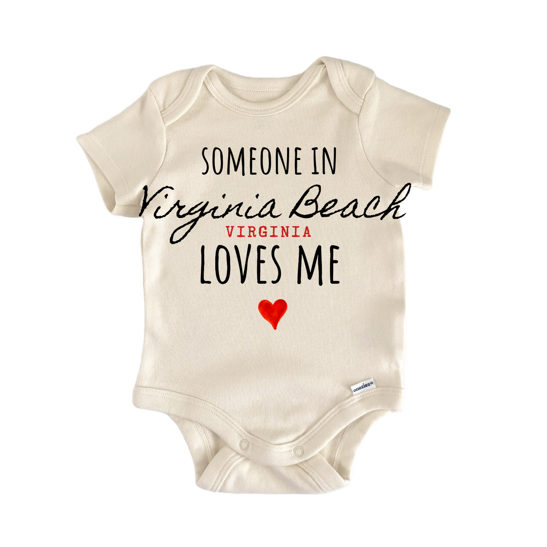 Virginia Beach Virginia Baby Gift Baby Onesie®