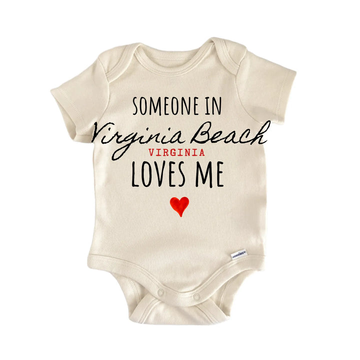 Virginia Beach Virginia Baby Gift Baby Bodysuit
