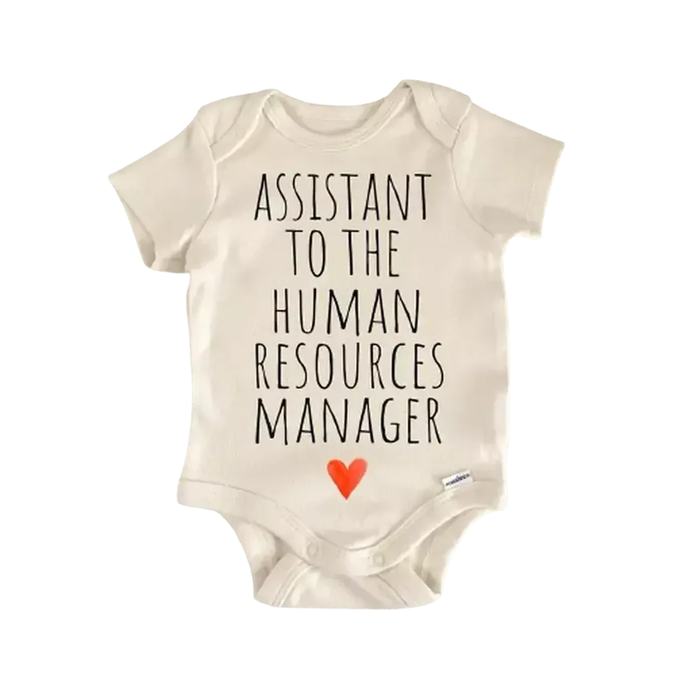 Hr Manager Human Resources - Baby Boy Girl Clothes Infant Bodysuit Funny Cute Newborn  Funny Cute Onesie® | North Fork Forager LLC