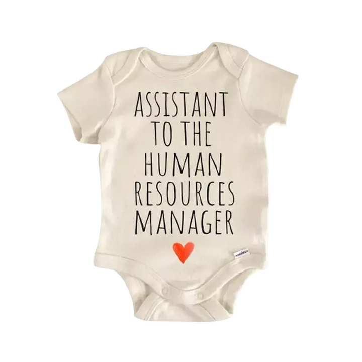 Hr Manager Human Resources - Baby Boy Girl Clothes Infant Bodysuit Funny Cute Newborn  Funny Cute Onesie® | North Fork Forager LLC
