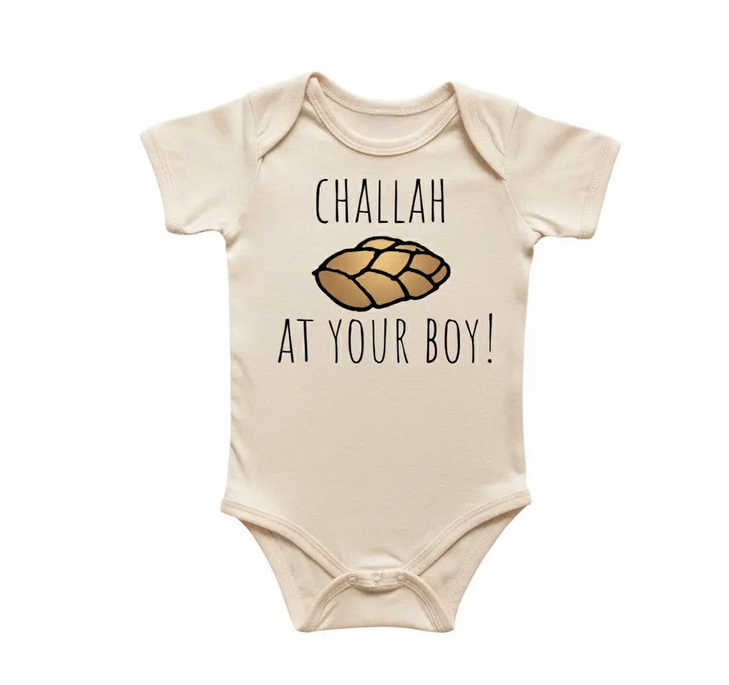 Jewish Challah - Baby Boy Girl Clothes Infant Bodysuit Funny Cute Newborn  Funny Cute Onesie® | North Fork Forager LLC