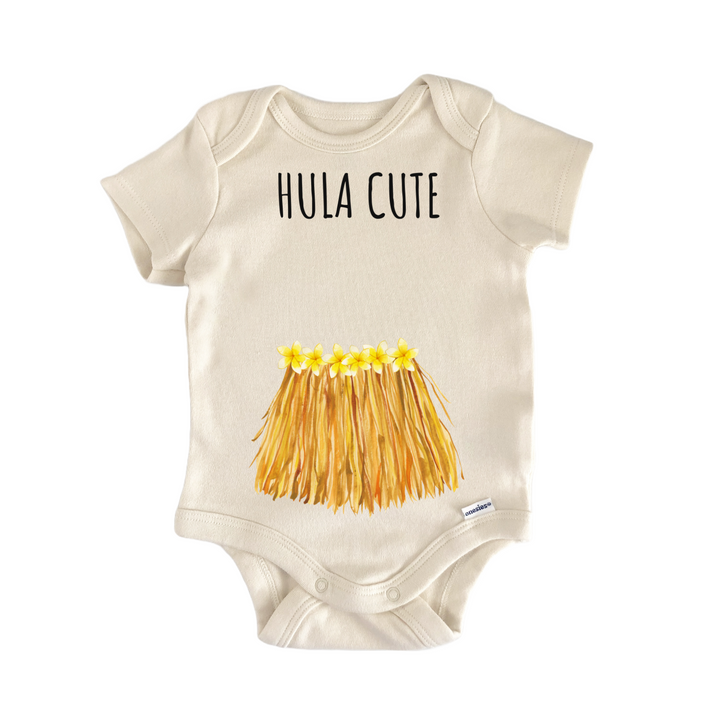 Hula Hawaii Grass Skirt Aloha Baby Gift Baby Onesie®
