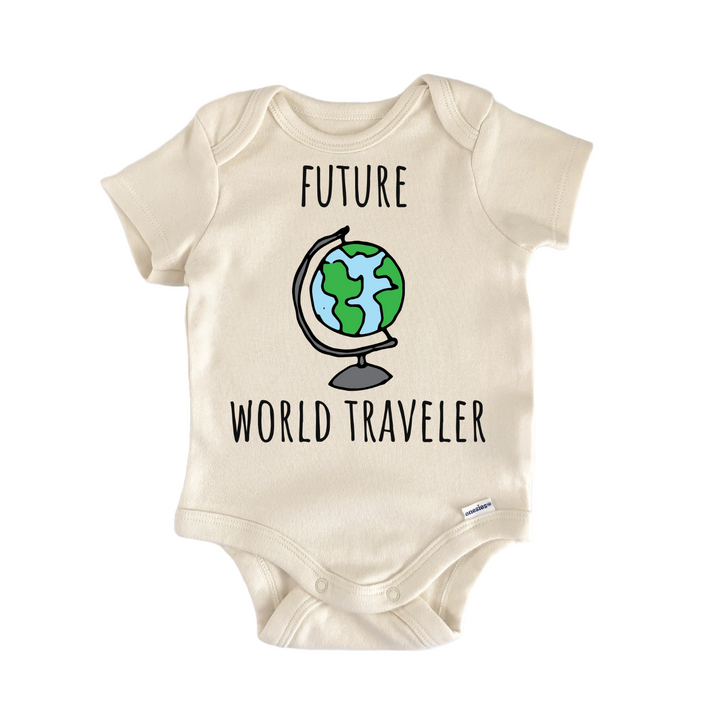 Future World Traveler Travel Globe Infant Gift Baby Onesie®