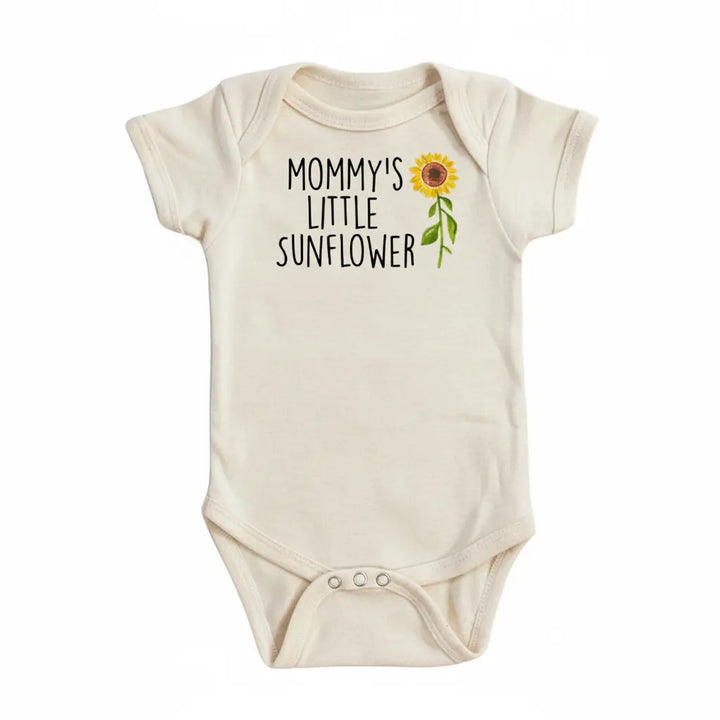 Sunflower Mommy - Baby Boy Girl Clothes Infant Onesie® Funny Cute Newborn GS1  Funny Cute Onesie® | North Fork Forager LLC