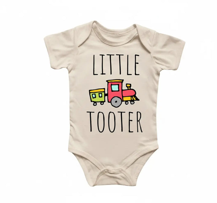Train Tooter - Baby Boy Girl Clothes Infant Onesie® Funny Cute Newborn GS1  Funny Cute Onesie® | North Fork Forager LLC
