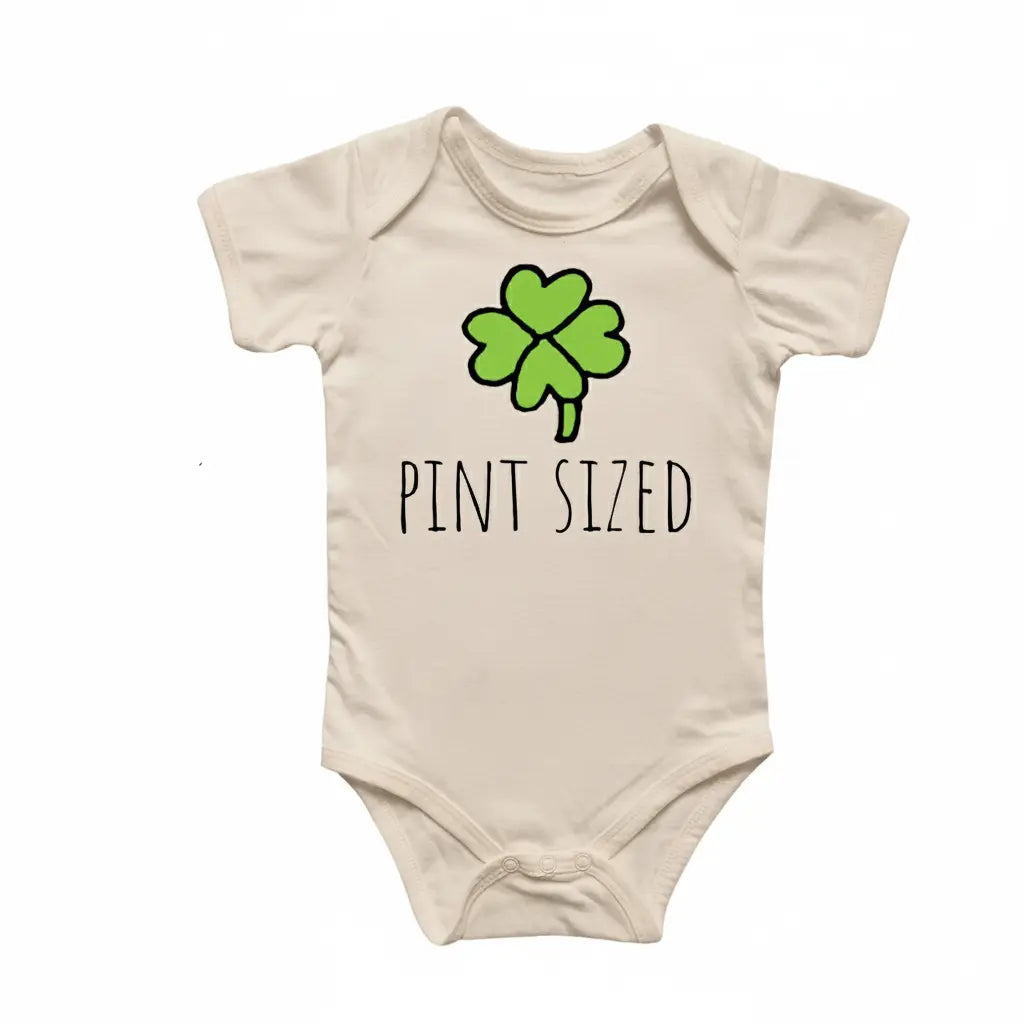 St. Patricks Day Irish  - Baby Boy Girl Clothes Infant Bodysuit Funny Cute Newborn 710  Funny Cute Onesie® | North Fork Forager LLC