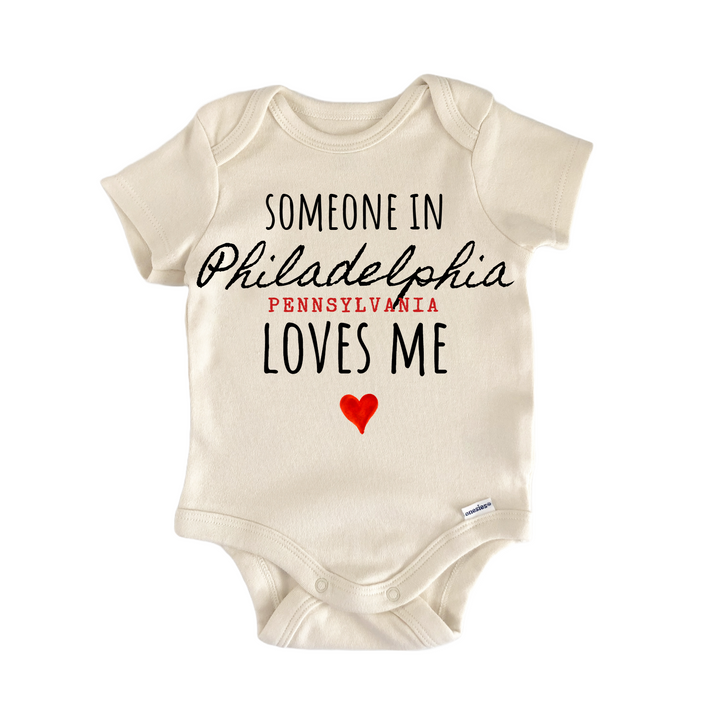 Philadelphia Pennsylvania Baby Gift Baby Onesie®