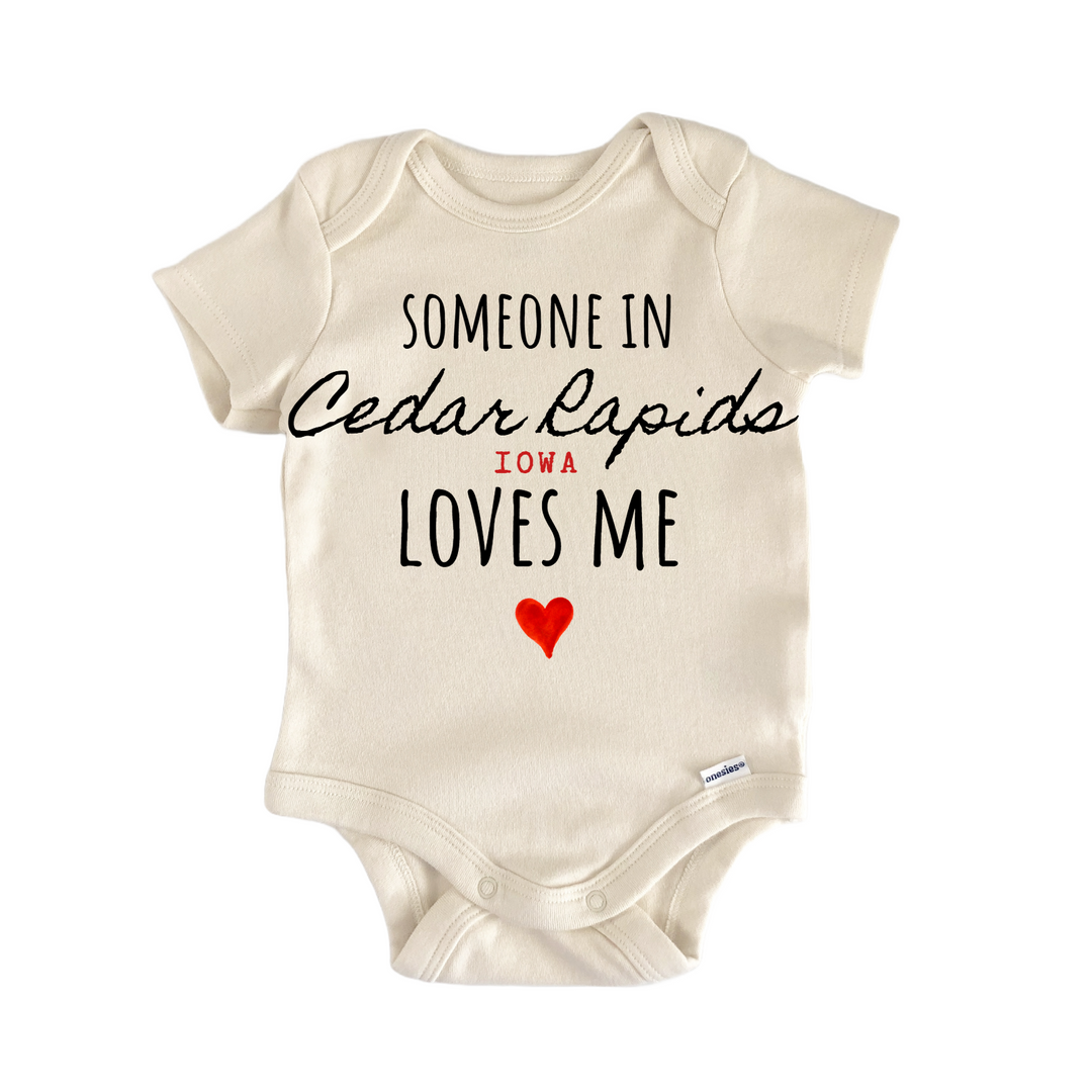 Cedar Rapids Iowa Baby Gift Baby Onesie®