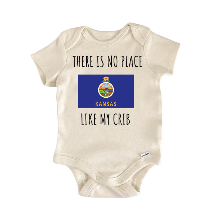 Kansas State Flag Baby Gift Baby Onesie®
