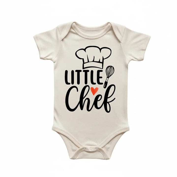 Little Chef  - Baby Boy Girl Clothes Infant Bodysuit Funny Cute Newborn  Funny Cute Onesie® | North Fork Forager LLC