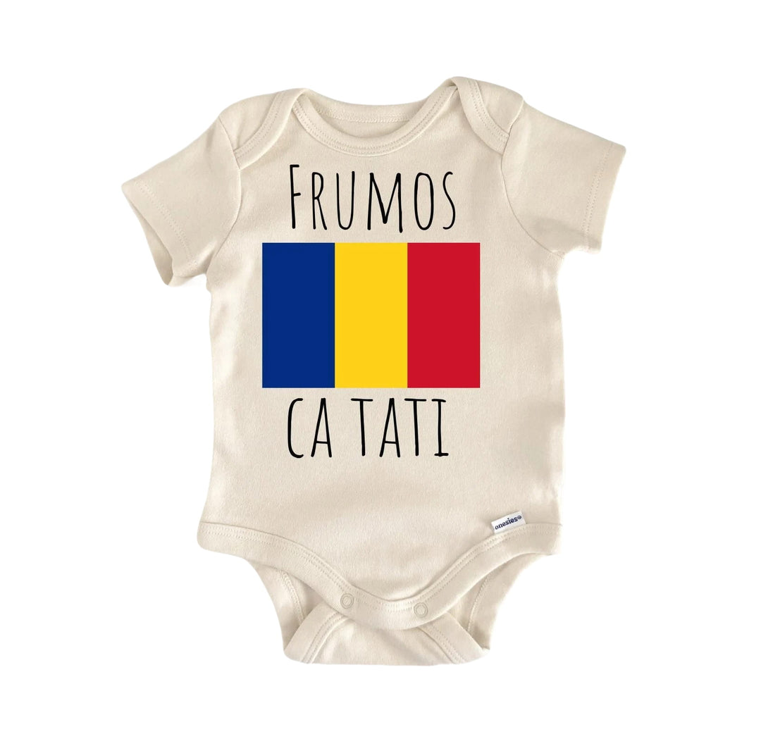 Romania Romanian - Baby Boy Girl Clothes Infant Bodysuit Funny Cute Newborn  Funny Cute Onesie® | North Fork Forager LLC