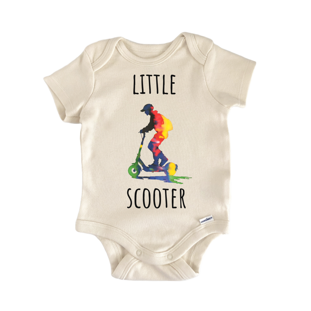 Little Electric Scooter Baby Gift Baby Onesie®