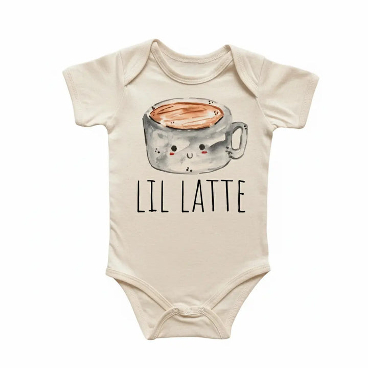 Little Latte Coffee - Baby Boy Girl Clothes Infant Onesie® Funny Cute Newborn GS1  Funny Cute Onesie® | North Fork Forager LLC