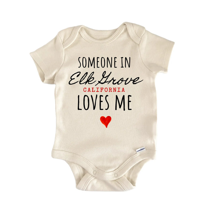 Elk Grove California Baby Gift Baby Bodysuit