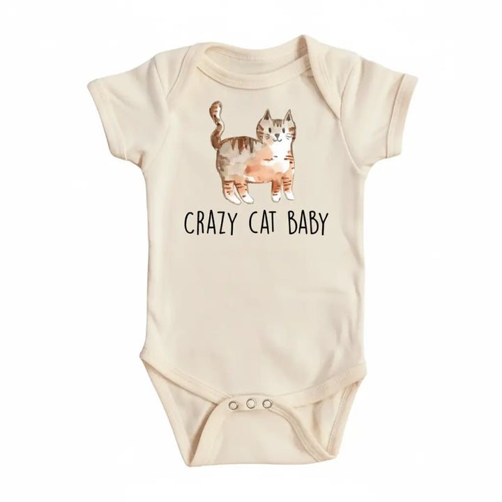 Crazy Cat Baby - Baby Boy Girl Clothes Infant Bodysuit Funny Cute Newborn  Funny Cute Onesie® | North Fork Forager LLC