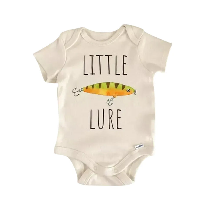 Little Lure Fishing - Baby Boy Girl Clothes Infant Onesie® Funny Cute Newborn GS1  Funny Cute Onesie® | North Fork Forager LLC