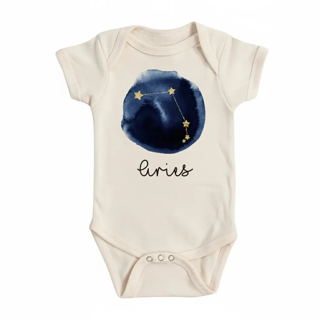 Aries Zodiac - Baby Boy Girl Clothes Infant Onesie® Funny Cute Newborn GS1  Funny Cute Onesie® | North Fork Forager LLC