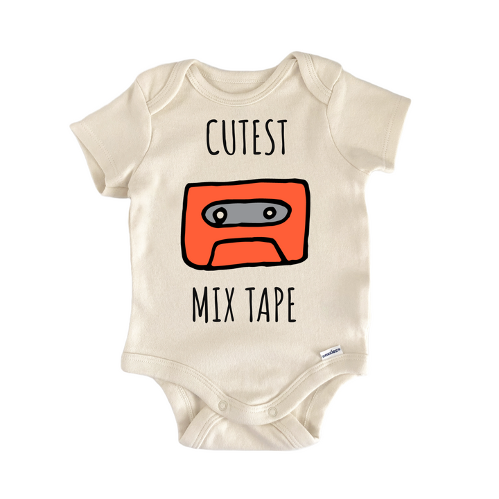 Mix Tape Cassette Music Retro Infant Gift Baby Onesie®
