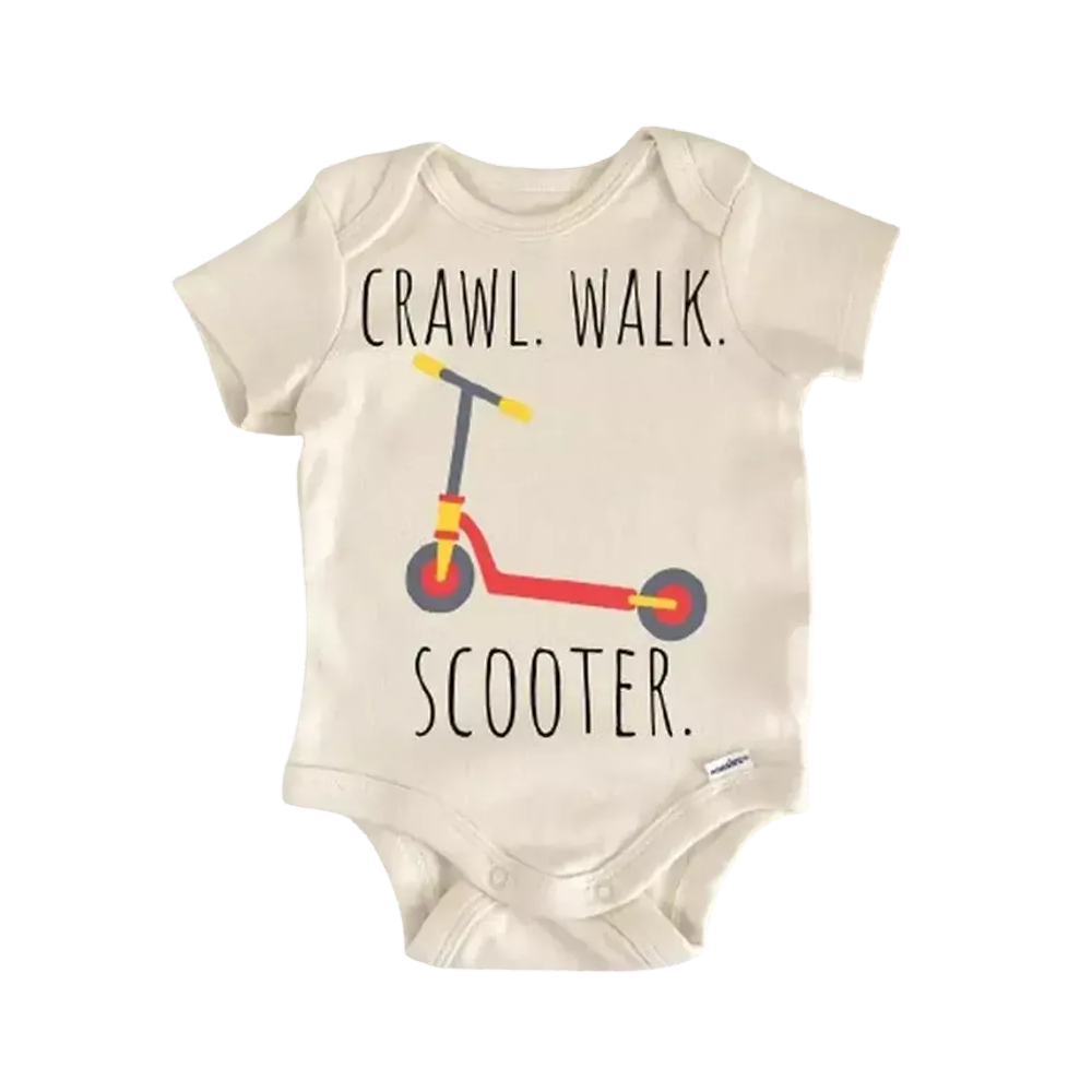 Scooter Toy - Baby Boy Girl Clothes Infant Bodysuit Funny Cute Newborn  Funny Cute Onesie® | North Fork Forager LLC